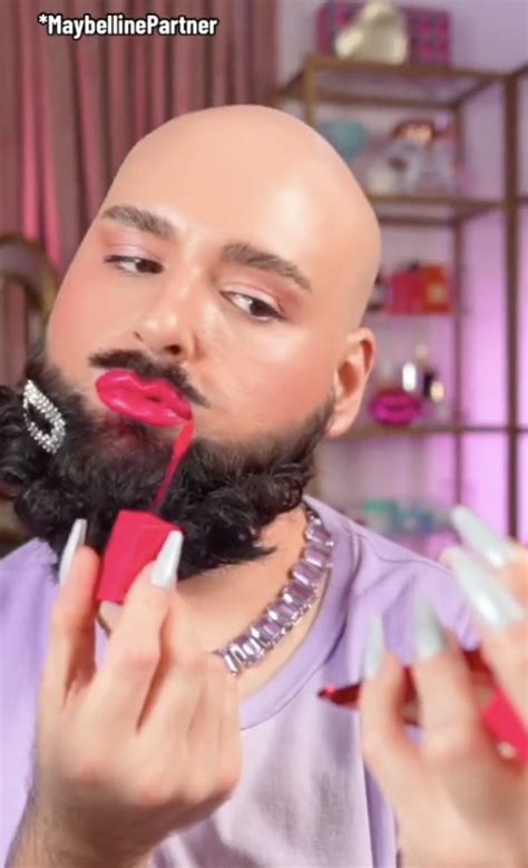 maybelline ad with bearded man|ryan vita maybelline.